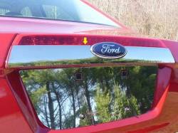 Quality Automotive Accessories - Quality Automotive LB50390 License Plate Bezel 10-12 Ford Fusion - Image 1