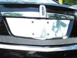 Quality Automotive Accessories - Quality Automotive LP49625 License Plate Bezel 09-12 Lincoln MKS - Image 1