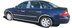 Quality Automotive Accessories - Quality Automotive LP45490 License Plate Bezel 05-07 Mercury Montego - Image 2