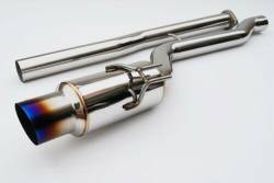 Invidia - Invidia HS09MEXGRT Racing Exhaust Single Titanium Tip 76mm Tip 101mm Ti - Image 2