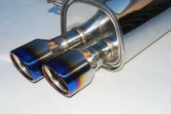 Invidia - Invidia HS11STIG3T Q300 Exhaust Dual Exhaust Titanium Tips 76mm Tips Dual - Image 2
