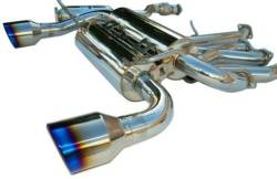 Invidia - Invidia HS03IFXGIS GeMini Exhaust 60mm Tip 101mm Tip Style Rolled SS - Image 1