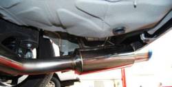 Invidia - Invidia HS08SW4GST Racing Exhaust Single Titanium Tip 76mm Tip 101mm Tip - Image 4