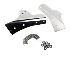 Kentrol - Kentrol 30574 Polished Windshield Supports Pair for 07-18 Jeep Wrangler JK - Image 1