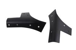 Kentrol - Kentrol 80574 Textured Black Windshield Supports Pair for 07-18 Jeep Wrangler JK - Image 2