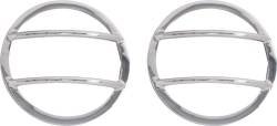 Kentrol - Kentrol 30014 Polished Fog Light Cover Pair for 07-18 Jeep Wrangler JK - Image 1