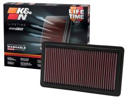 K&N - K&N 33-2343 Drop-In Replacement Air Filter - Image 2