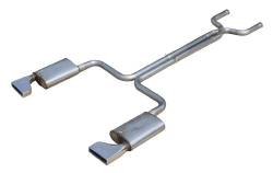 Pypes Performance Exhaust - Pypes SCC40R 2.5" Race Pro Dual Exhaust System w/X-Pipe for 86-91 Corvette C4 - Image 1
