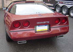 Pypes Performance Exhaust - Pypes SCC40R 2.5" Race Pro Dual Exhaust System w/X-Pipe for 86-91 Corvette C4 - Image 3