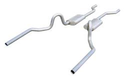 Pypes Performance Exhaust - Pypes SGA30R 2.5" Race Pro Dual Exhaust System w/o X-Pipe for 64-72 GM A-Body - Image 1