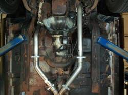Pypes Performance Exhaust - Pypes DGU14S Stainless Steel Manifold 2.5" Downpipes 3 Bolt for 64-74 Chevy - Image 2