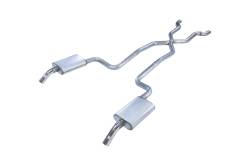 Pypes Performance Exhaust - Pypes SCC10S 2.5" Street Pro Exhaust System w/X-Pipe for 74 Corvette C3 - Image 1