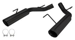 Pypes Performance Exhaust - Pypes SFM60MSB Black T304 Pype Bomb Exhaust System for 05-10 Mustang V8 4.6L - Image 1