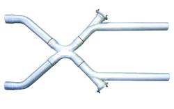 Pypes Performance Exhaust - Pypes XVX13 3" S.S. X-Change X-Pipe Crossover Kit Intermediate Pipe Univ - Image 1