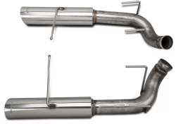 Pypes Performance Exhaust - Pypes SFM79MS Pype Bomb Axle Back Exhaust System for 11-14 Ford Mustang V6 - Image 5
