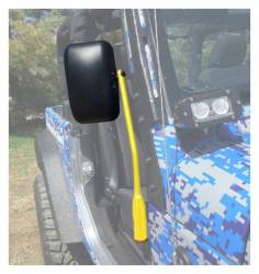 Steinjager - Steinjager Poly Insert Side Mirror Leg Kit-Lemon Peel for Wrangler JK J0046003 - Image 3