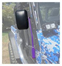 Steinjager - Steinjager Poly Insert Side Mirror Leg Kit-Purple for Wrangler JK J0046010 - Image 3