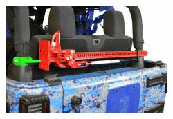 Steinjager - Steinjager High Lift Jack Roll Bar Mount Neon Green for Jeep JK 2DR J0047596 - Image 1