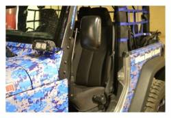 Steinjager - Steinjager Poly Insert Side Mirror Leg Kit-Text Black for Gladiator J0050032 - Image 3
