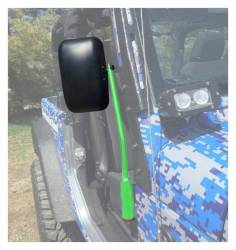 Steinjager - Steinjager Poly Insert Side Mirror Leg Kit-Neon Green for Gladiator J0050028 - Image 3