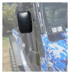 Steinjager - Steinjager Poly Insert Side Mirror Leg Kit-Locas Green for Gladiator J0050030 - Image 3