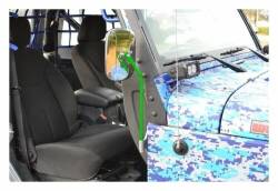 Steinjager - Steinjager Value Door Hinge Mirror Leg Kit-Neon Green for Gladiator J0049969 - Image 2