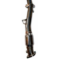 Turbo XS - Turbo XS WS02-DPC High Flow Catted Downpipe for 02-07 Subaru WRX/STI/04-08 XT - Image 2