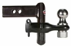 Trimax - Trimax TRZ6PB 6" Deluxe Powder Coat Black Drop Hitch - Image 1