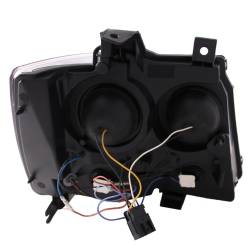 Anzo USA - Anzo USA 111273 Projector Headlight Set w/U-Bar Halo Black Tahoe/Suburban - Image 2