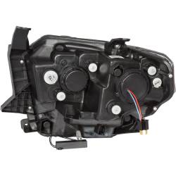 Anzo USA - Anzo USA 111319 Projector Headlight Set w/U-Bar Halo Chrome for 14-19 Tundra - Image 3