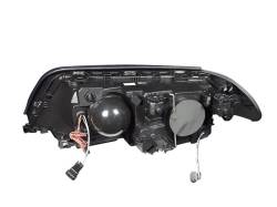 Anzo USA - Anzo USA 121261 Projector Headlight Set w/LED Halo Black for BMW 3-Series - Image 1
