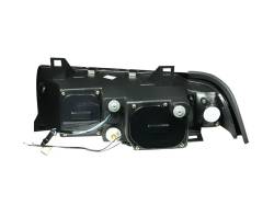 Anzo USA - Anzo USA 121011 Projector Headlight Set w/CCFL Halo Black for BMW 3-Series - Image 2