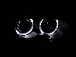 Anzo USA - Anzo USA 121015 Projector Headlight Set w/LED Halo Black BMW 3-Series - Image 2