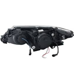 Anzo USA - Anzo USA 121512 Projector Headlight Set w/LED Halo Black for 12-13 Camry - Image 2