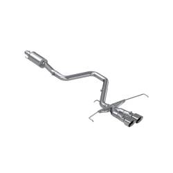 MBRP Exhaust - MBRP Exhaust S4705AL AL 3" Cat-Back Dual Center Rear Exit for 19-21 Veloster - Image 1