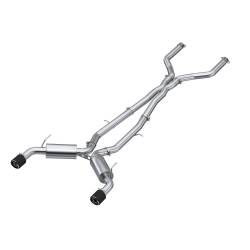 MBRP Exhaust - MBRP Exhaust S44003CF T304 3" Cat-Back Dual Rear Exit for 16-24 Infiniti Q50 - Image 1