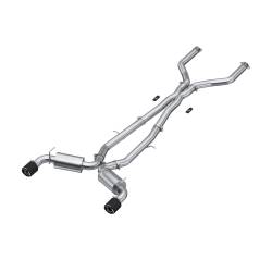 MBRP Exhaust - MBRP Exhaust S44043CF T304 3" Cat-Back Dual Rear Exit for 17-22 Infiniti Q60 3.0 - Image 1