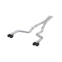 MBRP Exhaust - MBRP Exhaust S71163CF T304 3" CatBack Dual Exit w/o Muffler for 15-23 Challenger - Image 1