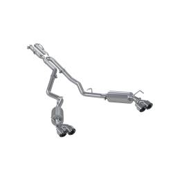 MBRP Exhaust - MBRP Exhaust S5205AL AL 2.5" CatBack Dual Rear Exit w/Muffler 20-26 Ford/Lincoln - Image 1