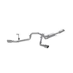 MBRP Exhaust - MBRP Exhaust S5213409 T409 3" Cat-Back 2.5" Dual Side Exit w/Muffler 21-26 F150 - Image 1