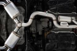 MBRP Exhaust - MBRP Exhaust S46013CF T304 3" Cat-Back Quad Rear Exit CF Tips for 15-20 Audi S3 - Image 2