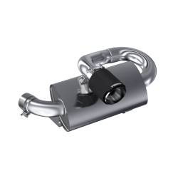 MBRP Exhaust - MBRP Exhaust AT-9211PT Perf Series Slip-On Exhaust for 19-21 Can-Am Maverick - Image 1
