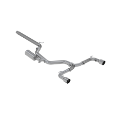 MBRP Exhaust - MBRP Exhaust S4606304 T304 3" Cat-Back Dual Split Rear Exit for 15-21 Golf GTI - Image 1