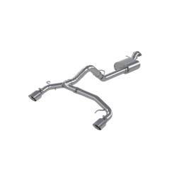 MBRP Exhaust - MBRP Exhaust S5241AL AL 3" Cat-Back 2.5" Dual Split Rear Exit 21-26 Ford Bronco - Image 1
