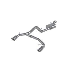 MBRP Exhaust - MBRP Exhaust S5241304 T304 3" Cat-Back 2.5" Dual Rear Exit 21-26 Ford Bronco - Image 1