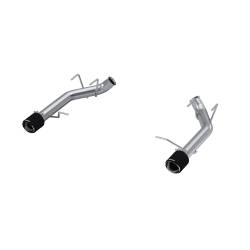 MBRP Exhaust - MBRP Exhaust S72033CF T304 3" Axle-Back Dual Exit w/o Muffler 11-14 Mustang GT - Image 1