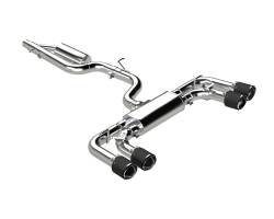 MBRP Exhaust - MBRP Exhaust S46133CF T304 3" Cat-Back Rear Exit CF w/Muffler for 22-26 Golf R - Image 1