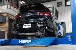 MBRP Exhaust - MBRP Exhaust S46133CF T304 3" Cat-Back Rear Exit CF w/Muffler for 22-26 Golf R - Image 2