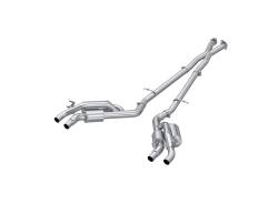 MBRP Exhaust - MBRP Exhaust S4708304 T304 2.5" CatBack Dual Split Rear Outlet for 22-24 Stinger - Image 1