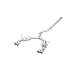 MBRP Exhaust - MBRP Exhaust S4807304 T304 3" Cat-Back Dual Split Exit w/Muffler for 22-26 WRX - Image 1